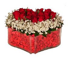 heart shaped arrangement to turkey