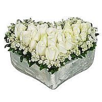 send turkey white flowers