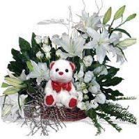send white lilium to turkey